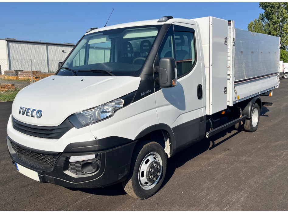 IVECO  DAILY 35C18 3.0L BENNE ET COFFRE