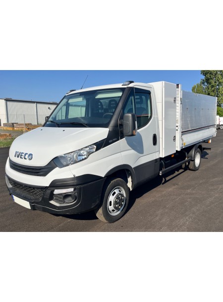 IVECO  DAILY 35C18 3.0L BENNE ET COFFRE