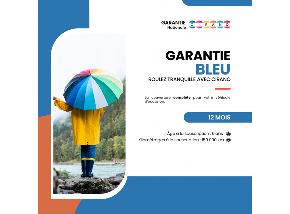 Garantie 12 mois bleu CIRANO