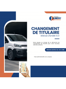 Changement de titulaire 5 CV