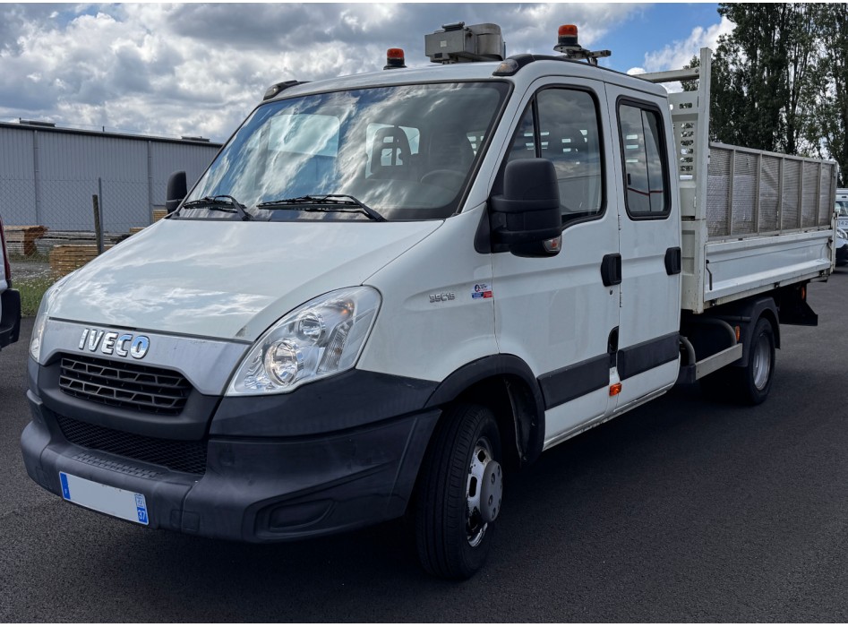 IVECO  DAILY 35C15 7 PLACES BENNE AR