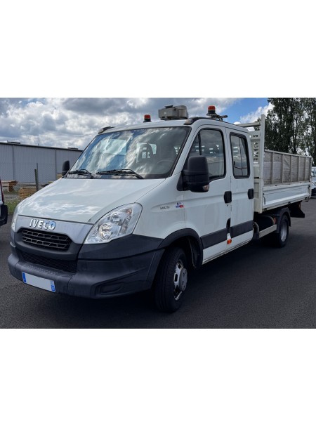 IVECO  DAILY 35C15 7 PLACES BENNE AR